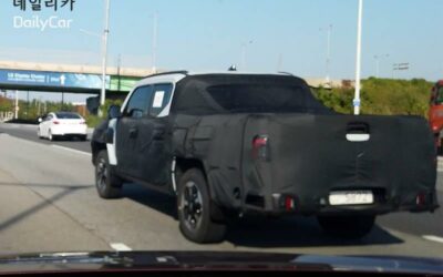 KIA TASMAN Electric Spied for the First Time