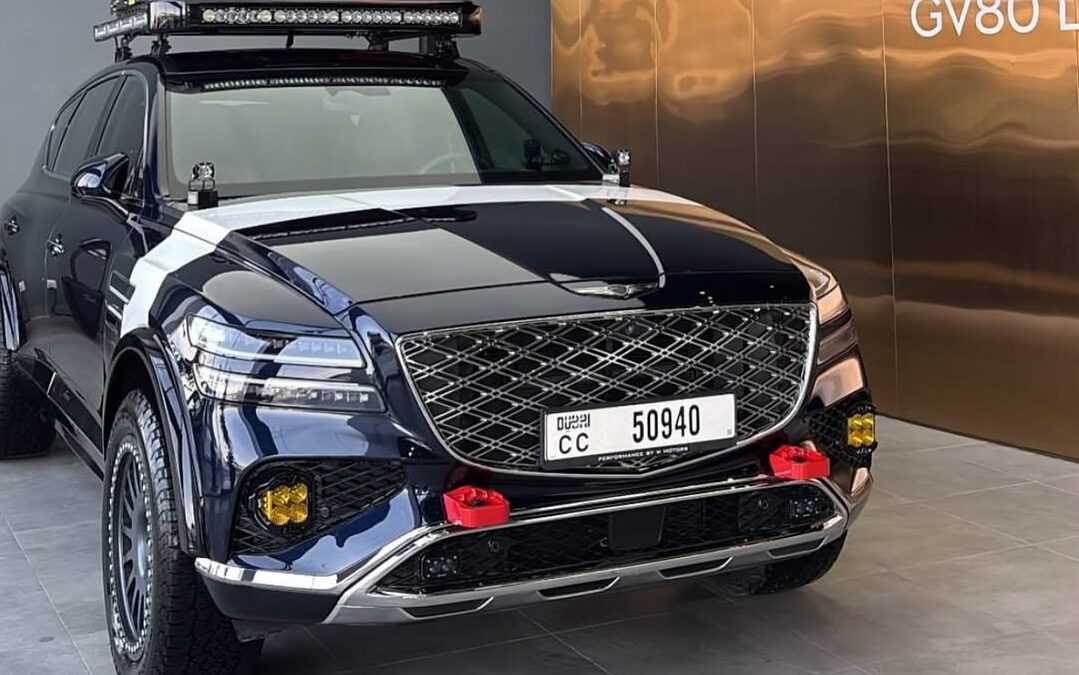 Genesis Silently Unveiled GV80 Desert Edition for 2025 Dakar