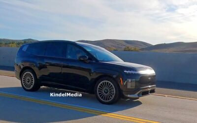 US-Spec Hyundai IONIQ9 Captured in the Wild in California