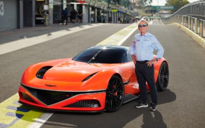 Listen to Genesis X Gran Berlinetta Roar at First-Ever Race Track Debut at Mount Panorama