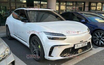 Genesis GV60 Facelift Spotted Undisguised