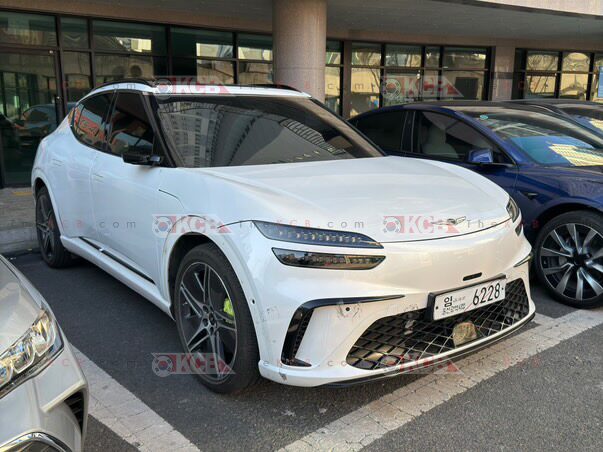 Genesis GV60 Facelift Spotted Undisguised