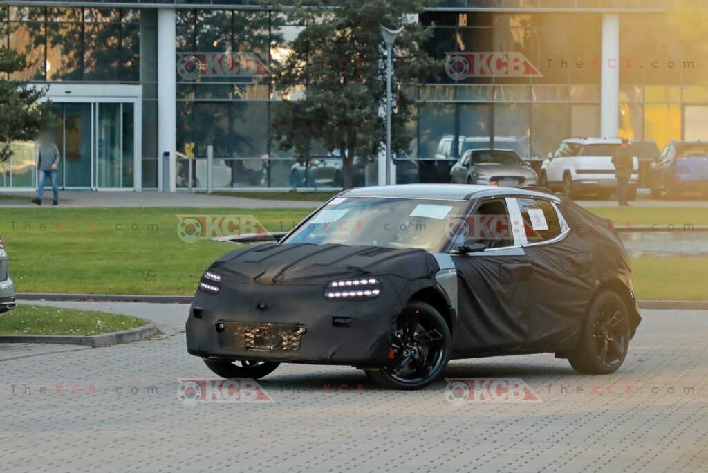 genesis gv60 magma prototype spied