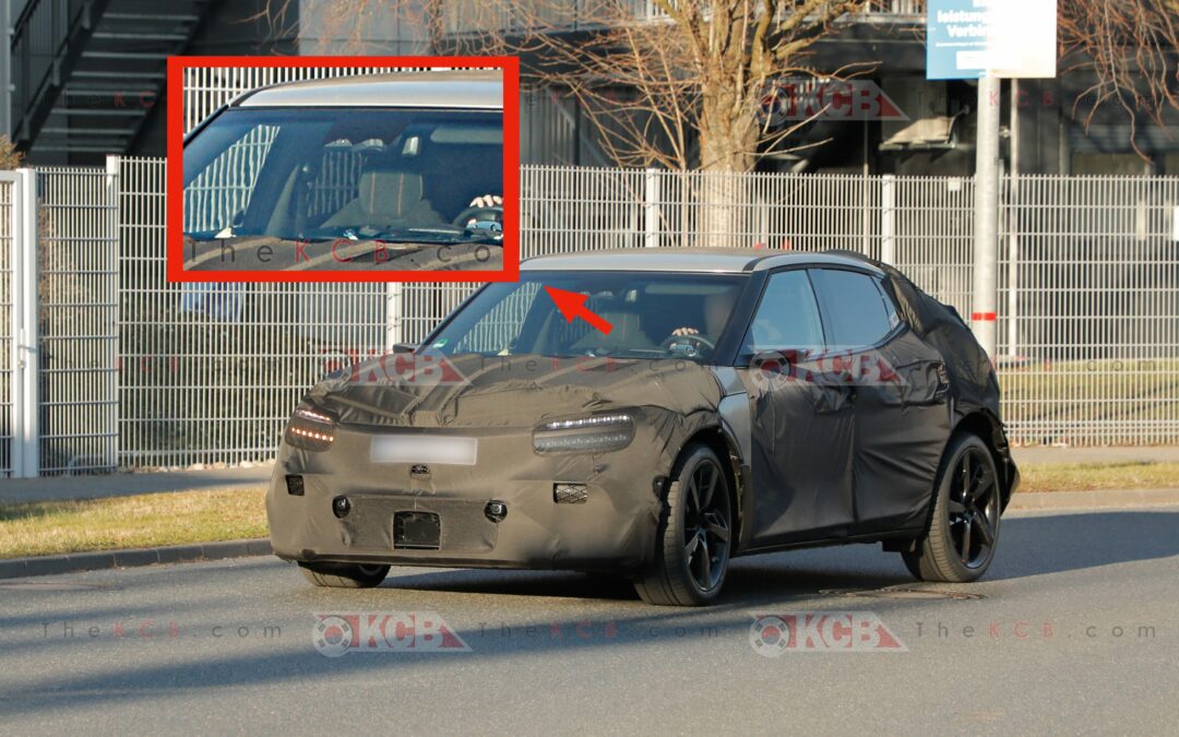 Genesis GV60 Magma Sport Seats Spotted