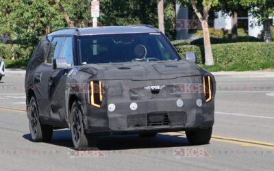 Next-Gen KIA Telluride Spied with Production Lights