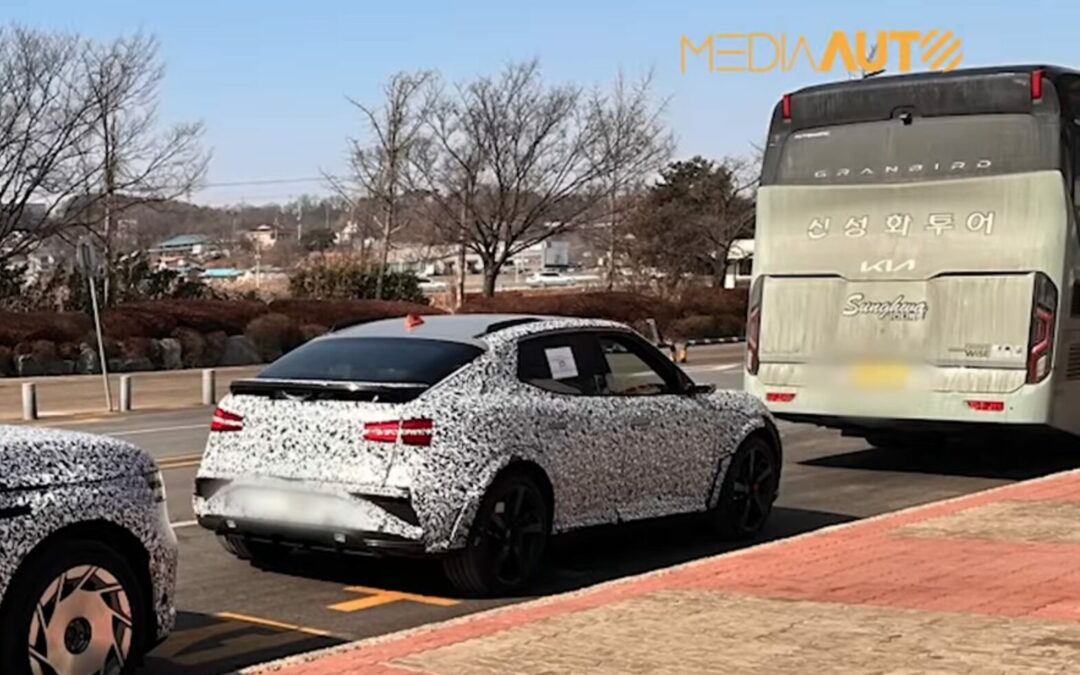 Genesis GV60 Magma Loses Camo, Adds Production Part