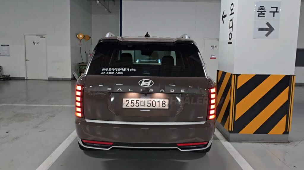 all new hyundai palisade welcome lights 2