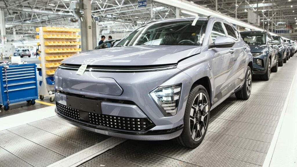 ioniq 5 production halt kona ev hyundai korea 2