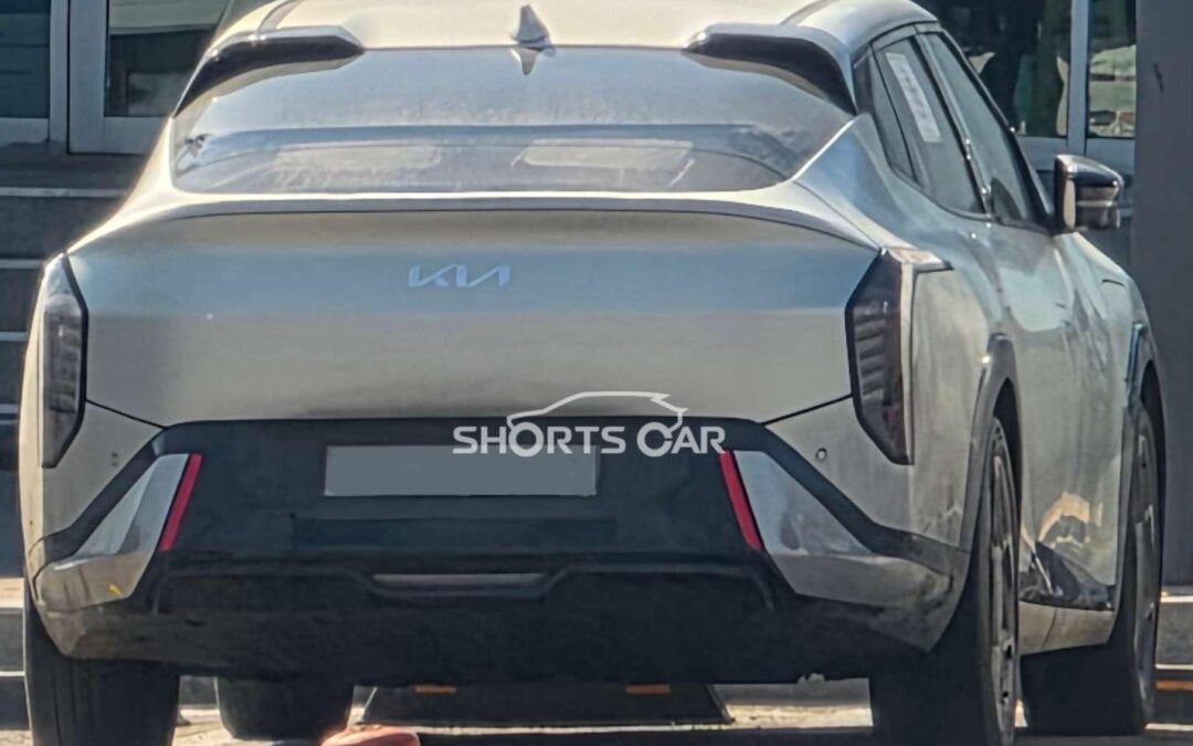 KIA EV4 Sedan Base Model Captured Undisguised