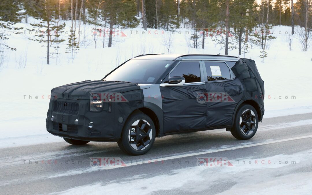 Next-Gen KIA Seltos Spied Testing in the Arctic Circle