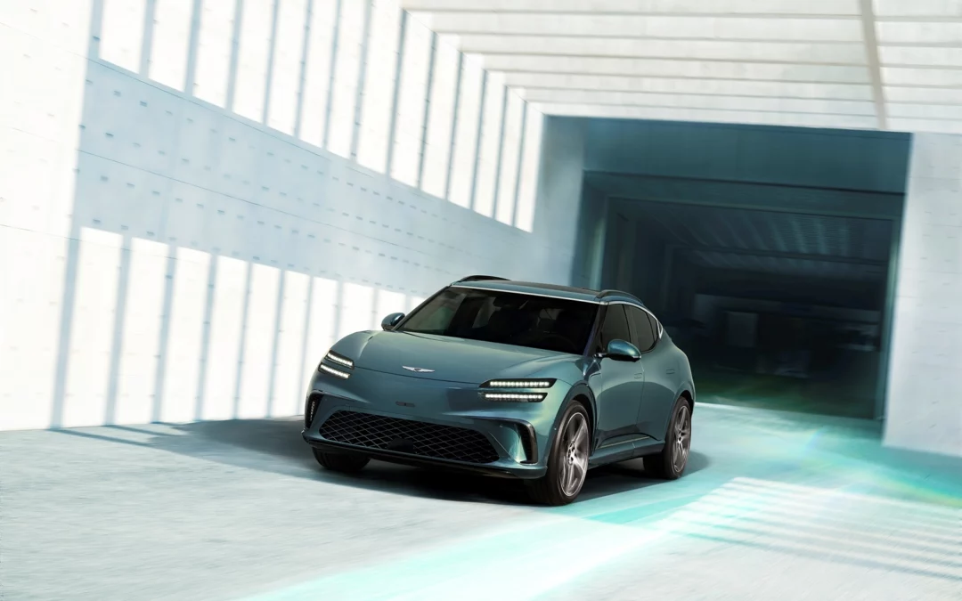 Genesis Launches Redesigned GV60 in Korea with Larger Battery, Virtual Gear Shift