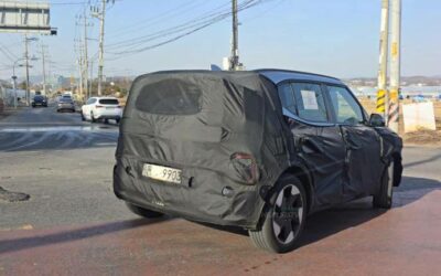 KIA EV2 P2 Prototype Spied with Production Lights Back & Forth