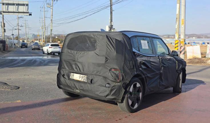 kia ev2 p2 pre production model spied 2