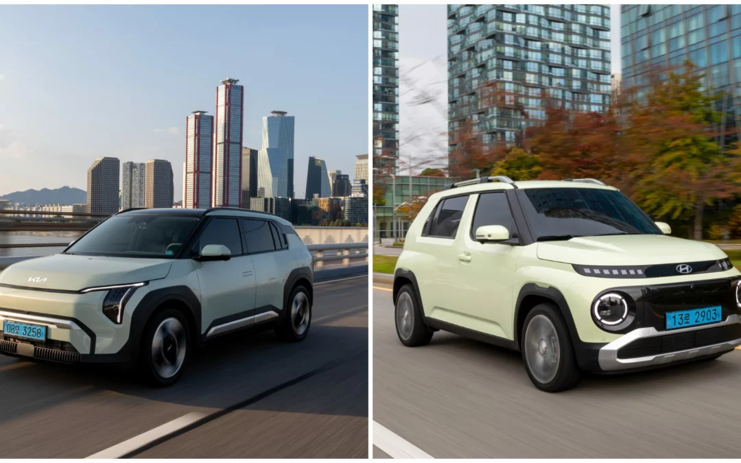 Hyundai INSTER and Kia EV3 Shine as Finalists in the 2025 World Car Awards