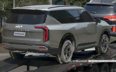 Next Gen KIA Telluride Rear Rendering