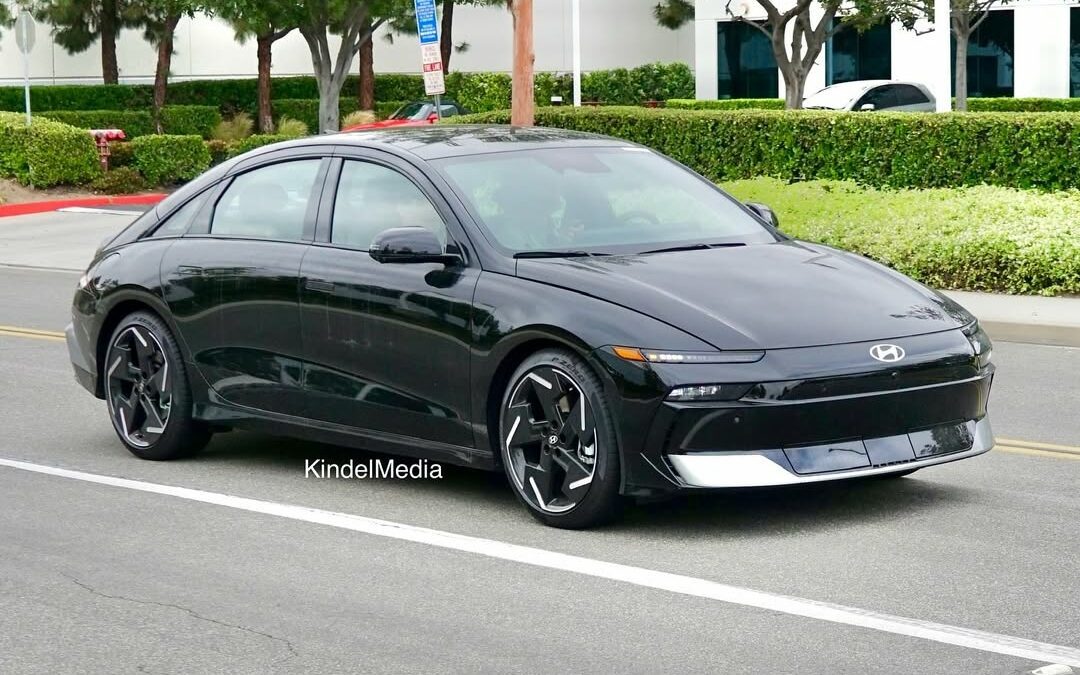 US-Spec IONIQ 6 Facelift Spied in the Wild