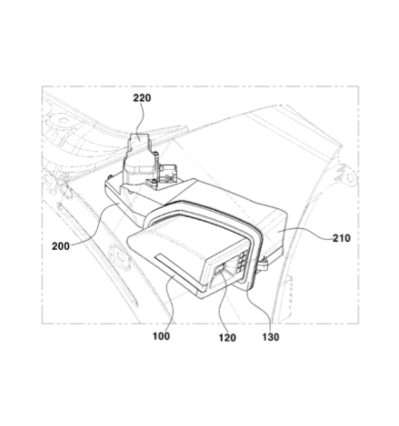 hyundai Retractable Side Camera 2