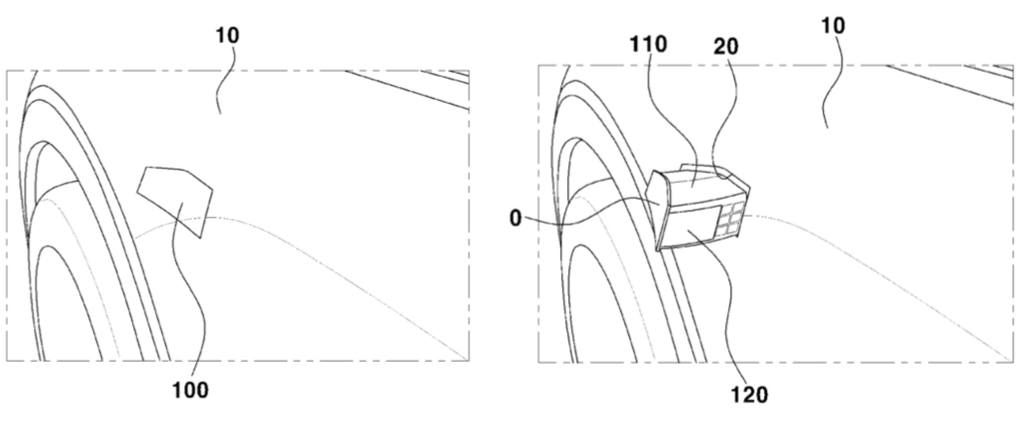 hyundai Retractable Side Camera