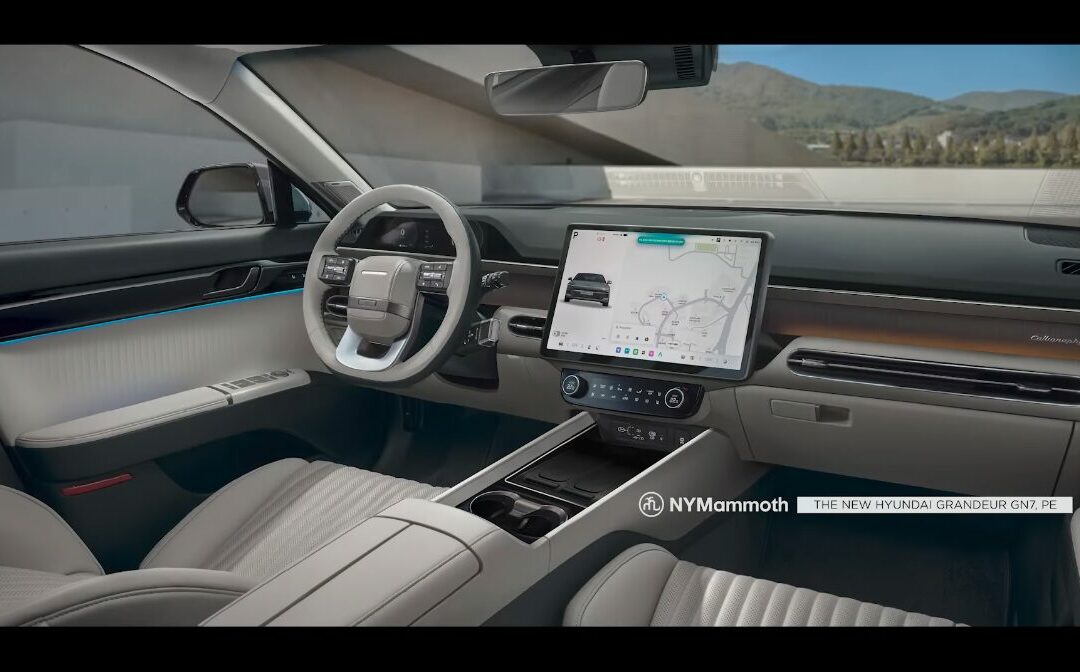 Hyundai Grandeur Facelift Could be First to Add Tesla-Like PLEOS System