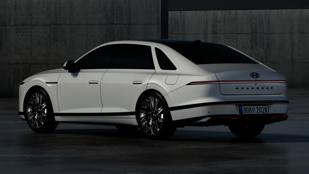 hyundai grandeur facelift rendering gotcha cars