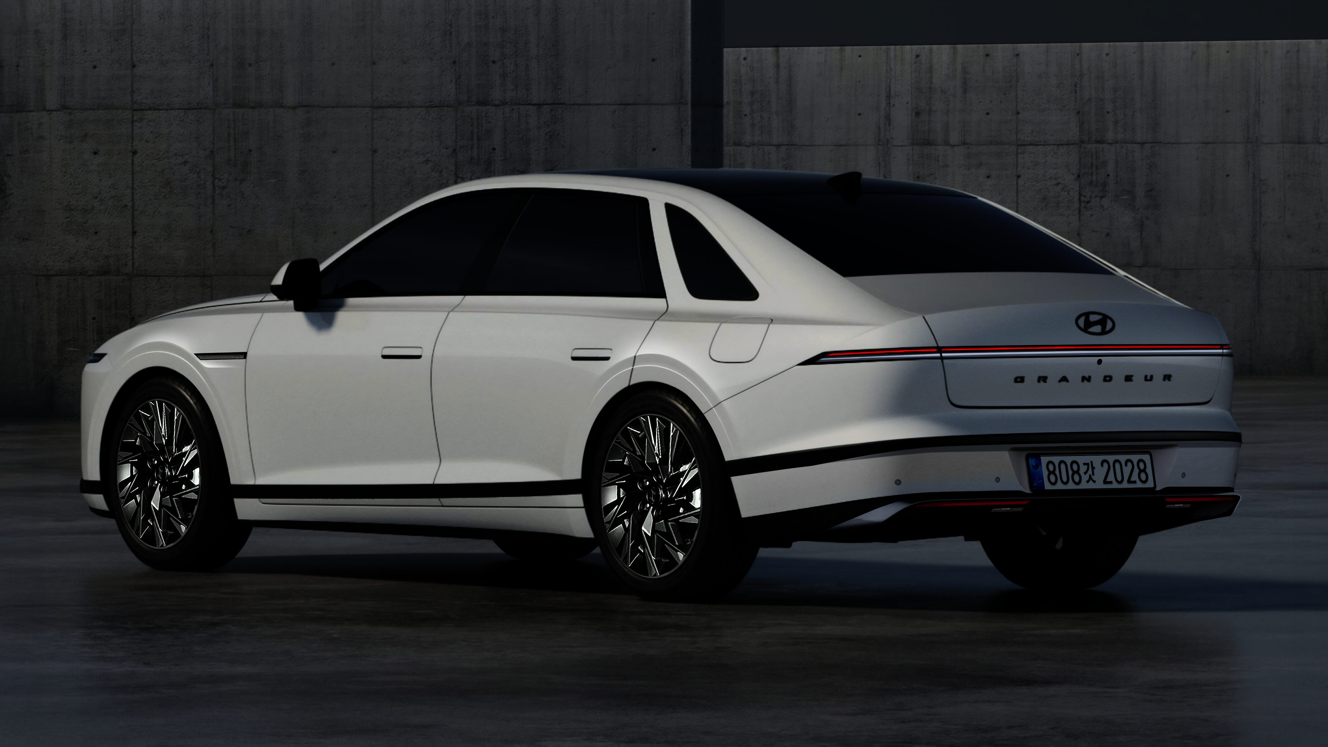 hyundai grandeur facelift rendering gotcha cars