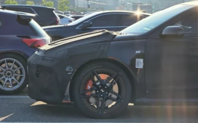 Latest Hyundai IONIQ 6 N Spy Shots Reveal Wider, Meaner Stance