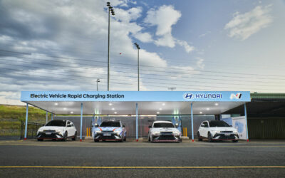 Hyundai Unveils N Electric Vehicle Rapid Charging Station at Sydney Motorsport Park