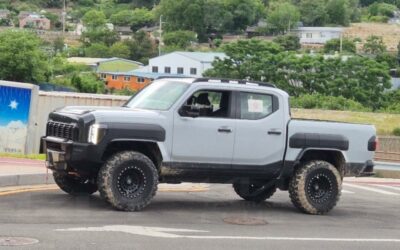 Mysterious High-Riding Kia Tasman Prototype Spotted