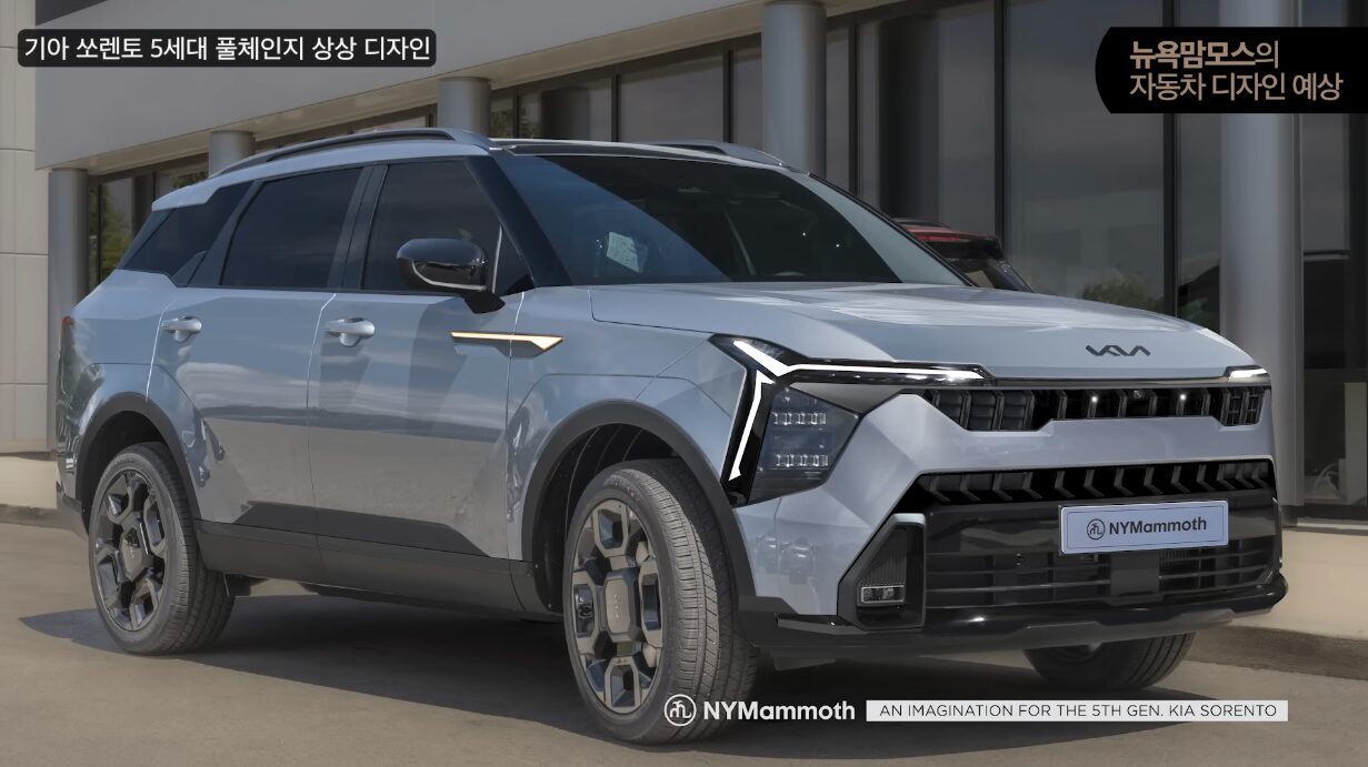 next-gen kia sorento mq5 rendering nymammoth