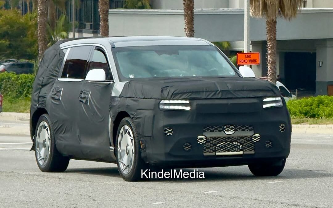 US-Spec Genesis GV90 Spied Testing in California