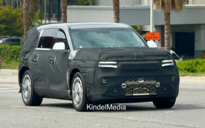 US-Spec Genesis GV90 Spied Testing in California