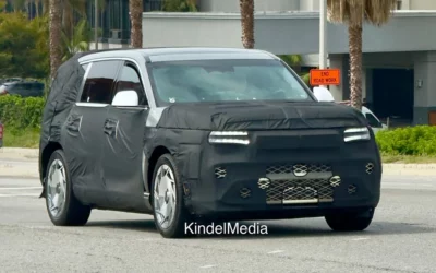 US-Spec Genesis GV90 Spied Testing in California