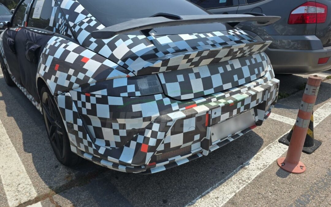 Spy Photos Reveal Aggressive Rear Bumper on Hyundai IONIQ 6 N