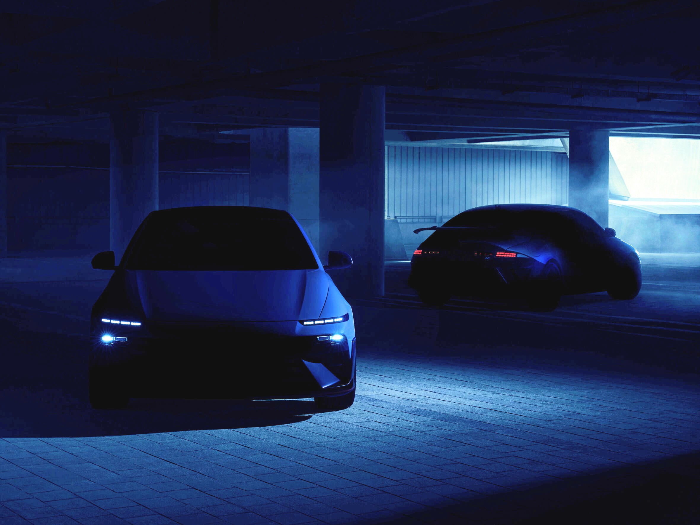 hyundai ioniq 6 n teaser 3