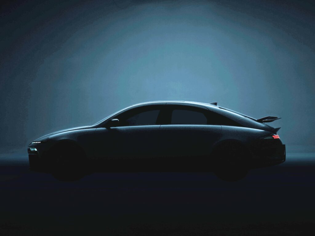 hyundai ioniq 6 n teaser 4