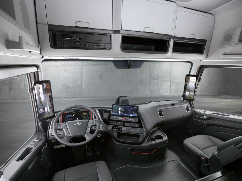 hyundai new xcient truck