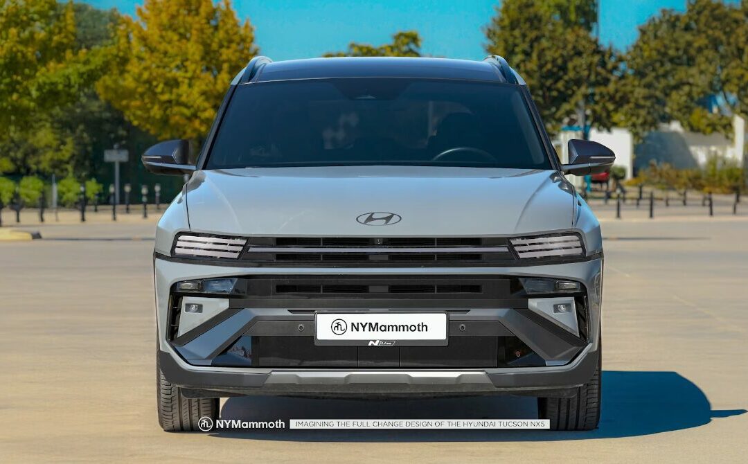 Next-Gen Hyundai Tucson NX5 Front Rendering