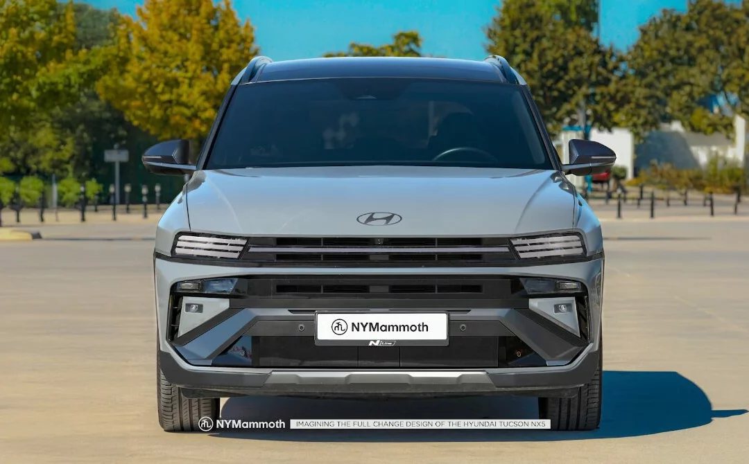 Next-Gen Hyundai Tucson NX5 Front Rendering