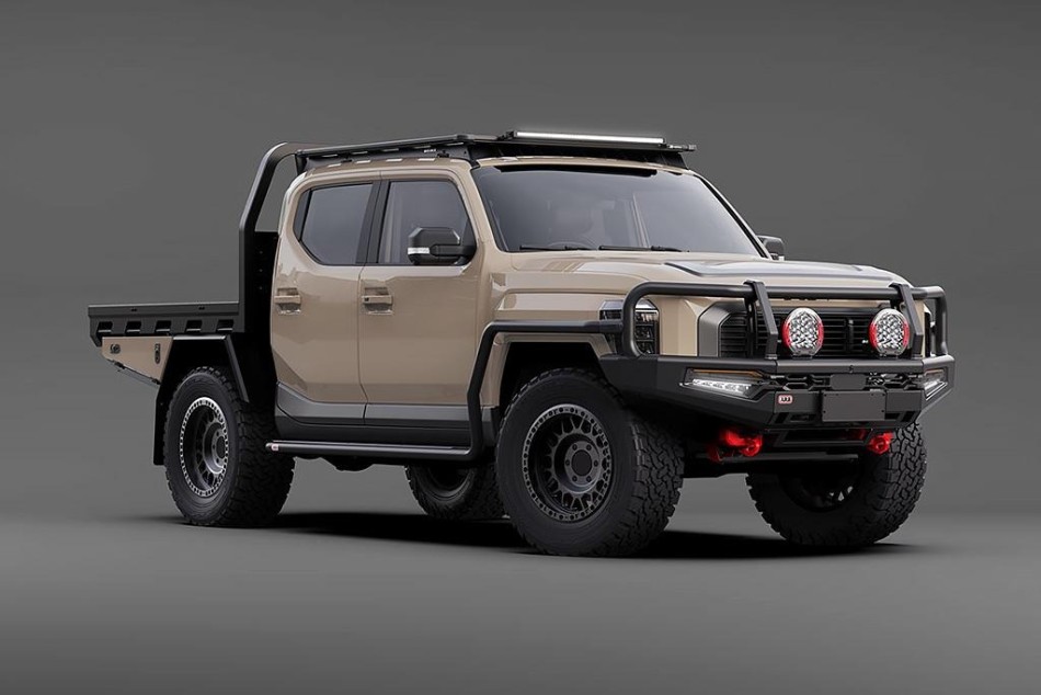 kia tasman australia arb accesories