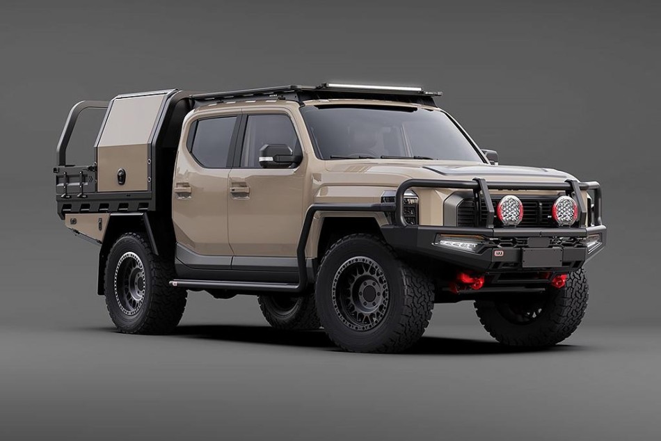 kia tasman australia arb accesories 4
