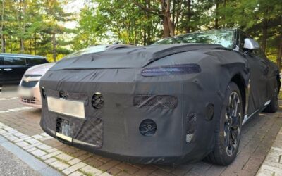 Hyundai Grandeur Facelift Spotted in Korea