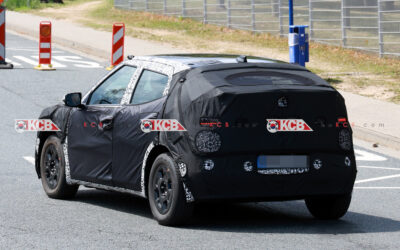 Hyundai IONIQ 2 Spotted Testing in Germany