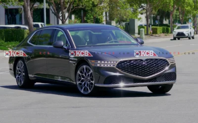 Genesis G90 Facelift Could Have Begun Testing