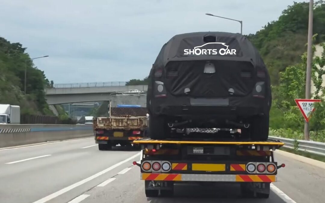Genesis GV80 Hybrid Spotted for the First Time