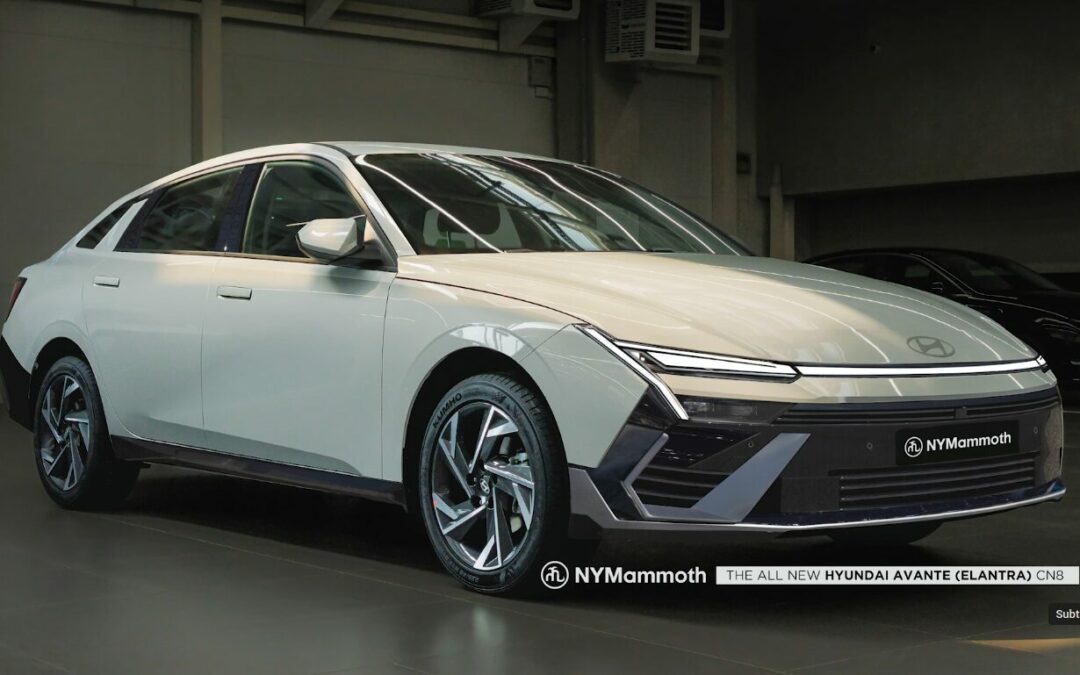Next-Gen Hyundai Elantra CN8 Rendering Based on First Spy Photos