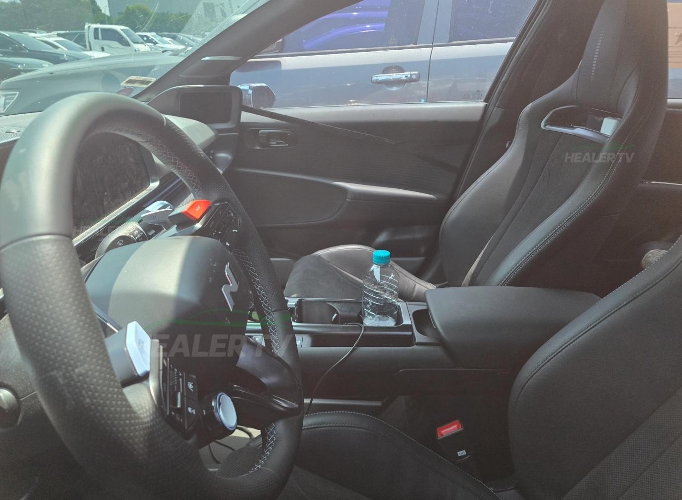hyundai ioniq 6 n interior exposed