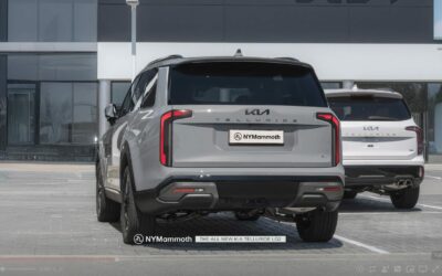 KIA Telluride Rendering Based Latest Spy Shots Reveals Rear Design