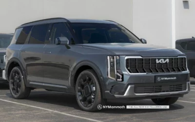 KIA Telluride Rendering Based Latest Spy Shots Revealing Key Design Details