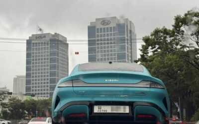 Xiaomi SU7 Max Spotted at Hyundai HQ in Seoul, Sparking Speculation