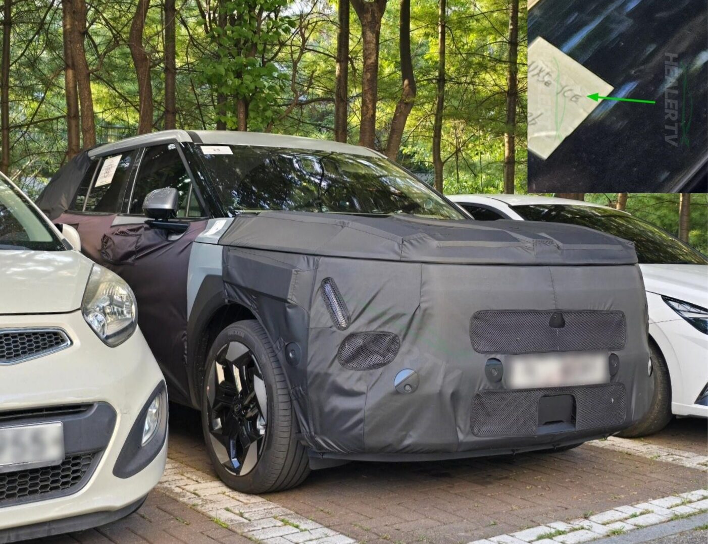 Hyundai Tucson NX5 spied